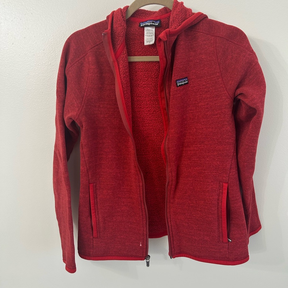 Patagonia Red Fleece Jacket